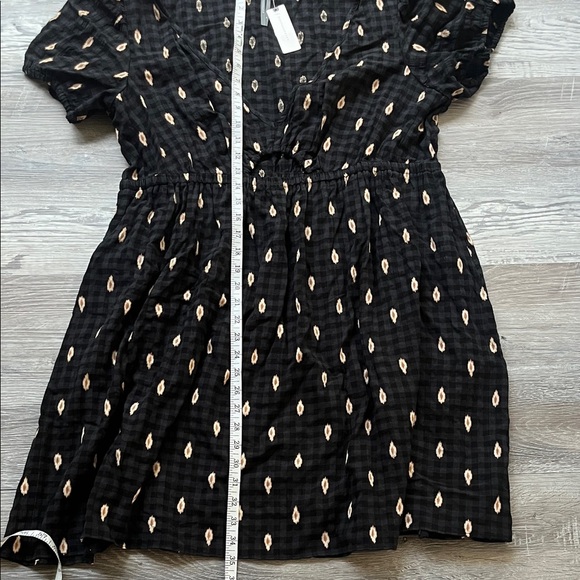 Anthropologie The Josie V-Neck Mini Dress New with tag Sizes X-Large - Picture 4 of 8